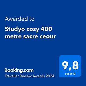 Studyo Cosy 400 Metre Sacre Ceour Paris